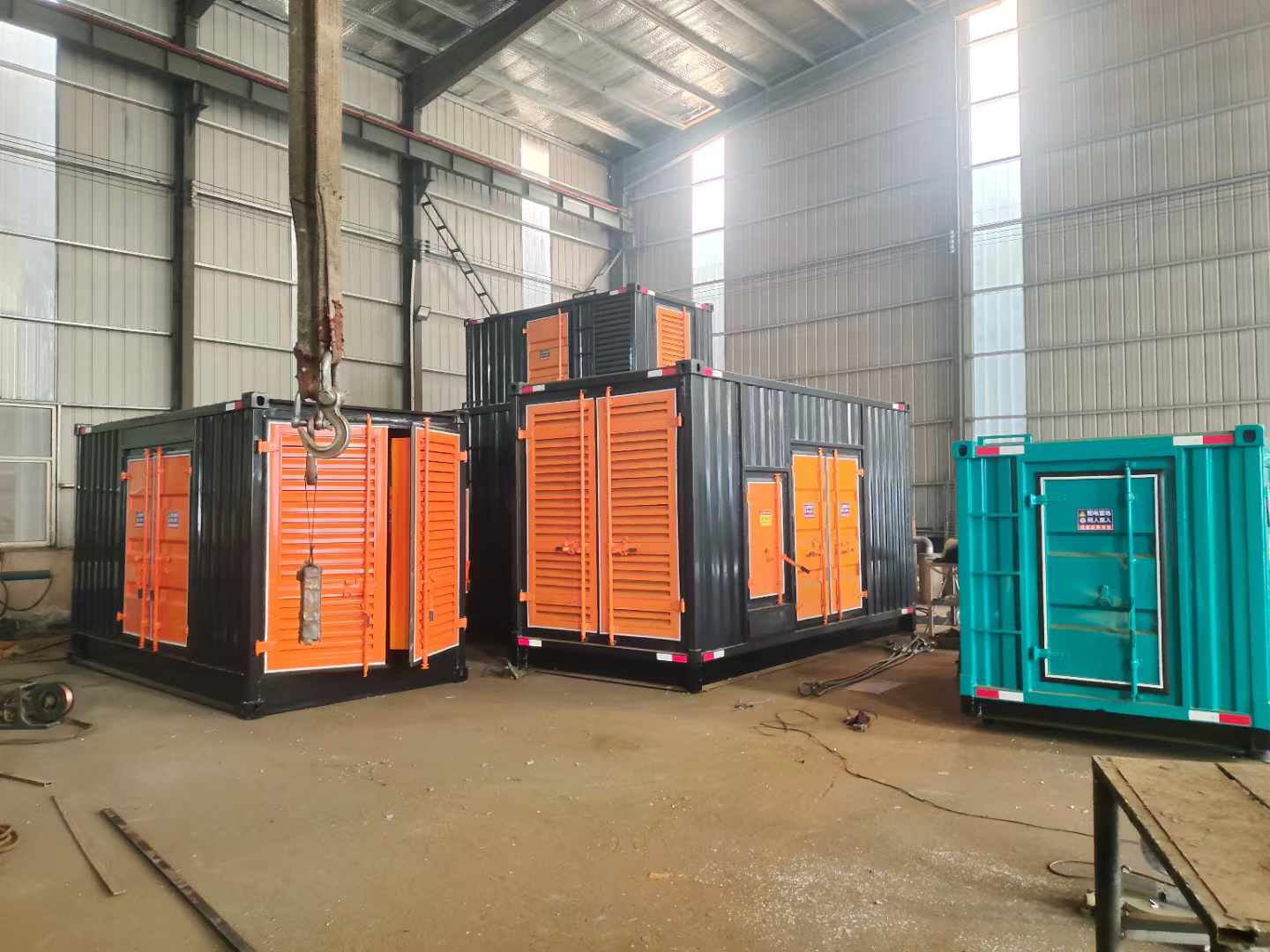 芒康500kw柴油发电机组可以带动多少功率设备？